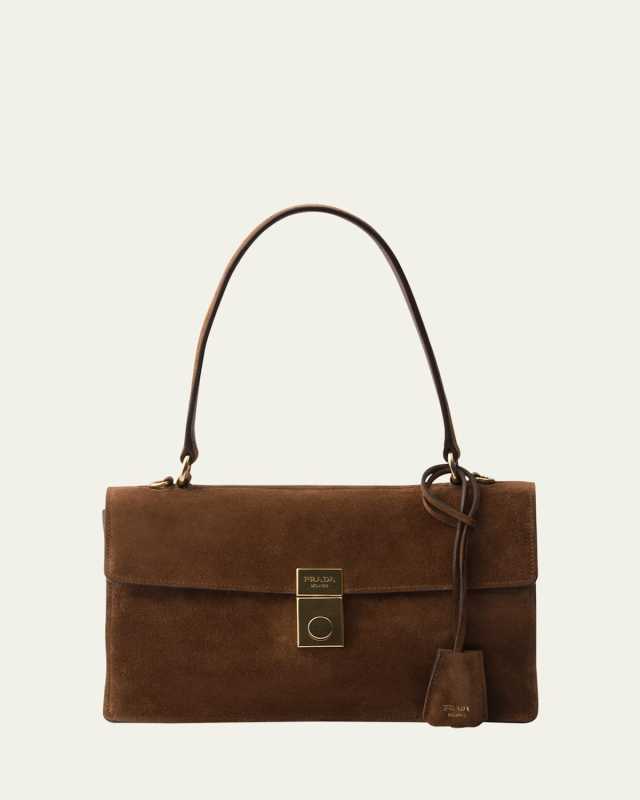 Soft Sound Suede Shoulder Bag